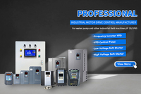 Seri PDES pengontrol tekanan konstan IP65, kontrol multipompa VFD pompa air Inverter 1hp untuk pabrik pertanian