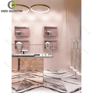 Unique Jewelry Shop Decoration Jewelry Showcase Display Cabinet Design Retail Jewelry Counter Display - Product Image 2