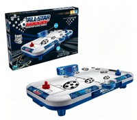 Table de jeu de football de table interactive en plastique et bois SamToy pour bébés de 4 à 9 mois