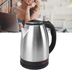 Hongda 1.8L 360 Degree Rotation Stainless Steel Portable Electric <b>Kettle</b> 1500W Fast Boil <b>Temperature</b> <b>Control</b> Boil-Dry Protection - Product Image 1