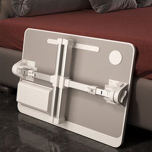 Escritorio plegable de aleación de aluminio para ordenador, mesa plegable con altura ajustable y ángulo, USB - Product Image 1