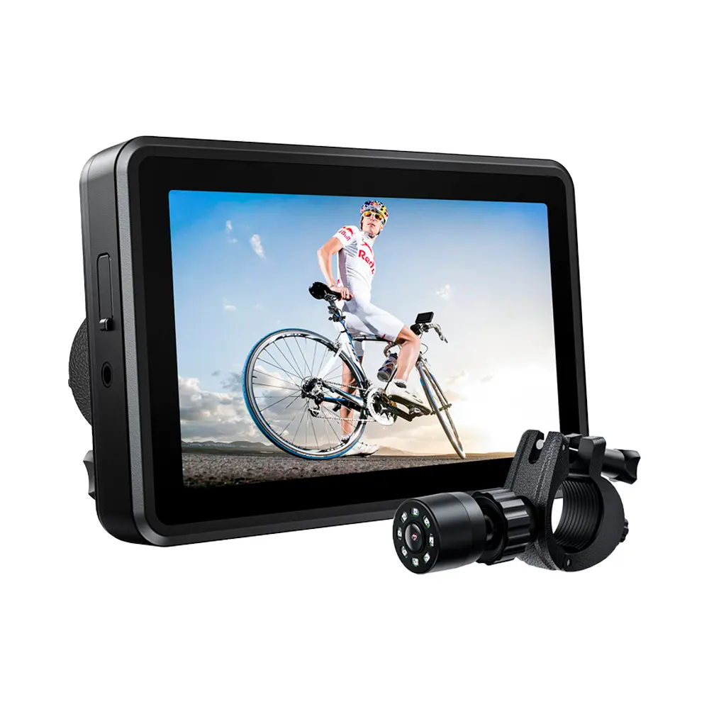 Bicycle Rear View camera HD Night Vision Function 145 degree Wide Angle View Adjustable Rotatable Bracket