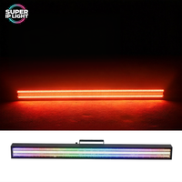 Barre lumineuse LED stroboscopique 450W 480 RGBW + 240 LED 16 zones DMX RDM pour DJ, discothèque, scène