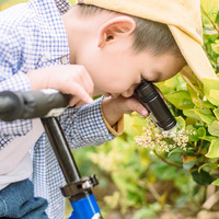 Portable Microscope 60X-120X Model Children's Interest Development Handheld Scientific Observation Biological Children's Gifts