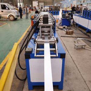 Vollautomatische <span class=keywords><strong>Z</strong></span>-Profil-Stahlprofilmaschine für <span class=keywords><strong>Z</strong></span>-förmige Leichtstahl-Profilformung ZK Markenmotor - Product Image 4