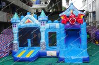 Nouveau design de terrain de jeu gonflable Dragon Combo Course d'obstacles gonflable à louer pour enfants Videur gonflable avec toboggan
