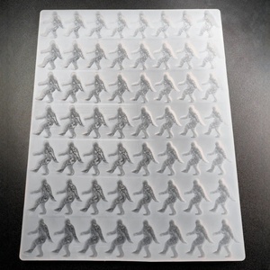 Molde de Silicona para Dulces con Fondo Plano y Diseño de Calavera, Resistente a Altas y Bajas Temperaturas, Fácil de Desmoldar para Dulces Blandos/Duros - Product Image 2