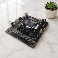 Motherboard PCWINMAX H310 H110 H410 H510 H610 DDR4 Micro ATX OEM ODM Grosir Tersedia Pengiriman Cepat untuk PC Desktop Kantor