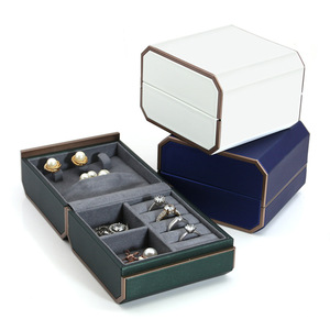 Multi Functional <b>Jewelry</b> <b>Storage</b> Case Simple and High-End Metallic <b>Jewelry</b> Case Portable <b>Jewelry</b> Case - Product Image 1