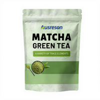Complément minceur Ausreson, extrait de thé vert matcha, gommes brûle-graisses, gommes vegan au thé vert matcha