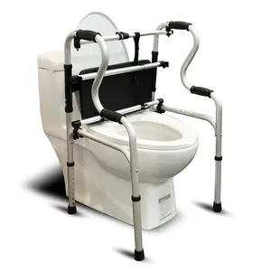 Andador de aluminio ligero médico con dos modos de caminar y asiento
