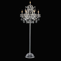 Lustre de luxe de mariage maria theresa de style européen pour salon avec haut plafond