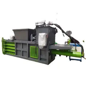 Automatic horizontal balers for waste paper/cardboard hydraulic baler machine/horizontal baling press machine