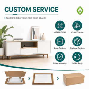 High Quality Modern <strong>Slim</strong> Wooden Nightstand LED Charging Station Panel Unique Multifunctional <strong>Bedside</strong> <strong>Table</strong> for Bedroom Home - Product Image 5