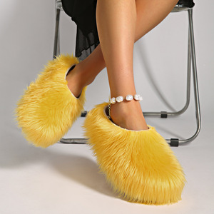 <span class=keywords><strong>Pantofole</strong></span> invernali morbide alla moda da donna e da <span class=keywords><strong>uomo</strong></span> con fondo piatto antiscivolo, casual per interni ed esterni, stile <span class=keywords><strong>stivaletto</strong></span> casual da <span class=keywords><strong>uomo</strong></span> - Product Image 2