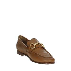 Mocassins plats en cuir pour femmes Cinzia Soft PFE181 Marron - Product Image 4