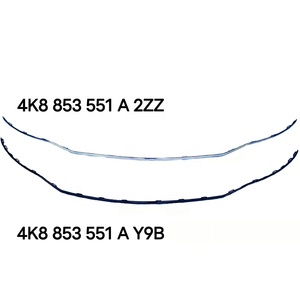 OE 4K8853551A2ZZ OE 4K8853551A Y9B para <span class=keywords><strong>Audi</strong></span> <span class=keywords><strong>A7</strong></span> 2019, Moldura de Parachoques Trasero, Acabado Negro Brillante Electrochapado, Inserto Difusor - Product Image 3