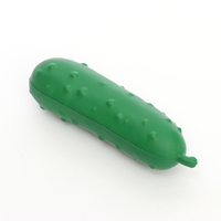 Nouveauté : Concombre anti-stress en mousse PU à logo personnalisé, à remontée lente, idéal pour la promotion