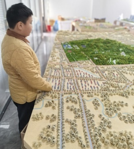 Diyhandmade cao tầng nhà máy xây dựng bệnh viện nhà nhỏ Mô hình 1: Quy mô 1000 nhựa ABS nhựa thân thiện với môi đúc kỹ thuật - Product Image 5