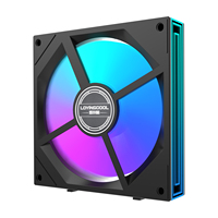 Ventilateur de PC sans fil ARGB Lovingcool OEM 140 mm, bloc de construction à assembler, ventilateur de refroidissement pour ordinateur de jeu, ventilateur de châssis de jeu