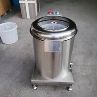 Machine de séchage centrifuge verticale industrielle pour salade de légumes, séchage de la laitue, déshydrateur de légumes