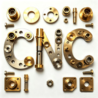 Componentes de Latón Chapados en Oro de Alta Precisión, Fabricados con CNC, para Electrónica de Alta Gama, Personalizados OEM