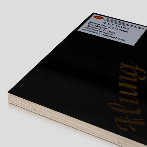 High Grade 12mm Film Faced Plywood with Waterproof Phenolic Coating 15mm Thickness Direct From Vietnamese Manufacturer