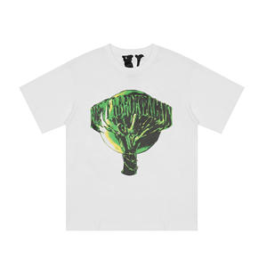 V LONE hombres Camiseta 100% algodón marca Original Streetwear mujer camiseta EE. UU. Verano manga corta Camiseta Harajuku Hip Hop <span class=keywords><strong>Vlone</strong></span> - Product Image 2