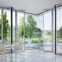Toldo moderno comercial de aluminio con enrollador de cadena, estándar australiano AS2047, ventana corredera personalizada con apertura enrollable