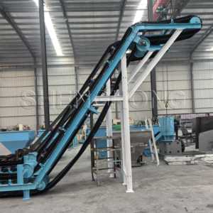 Sabuk karet sisi miring besar baru dapat disesuaikan otomatis dengan efisiensi tinggi untuk industri batu bara dan semen - Product Image 3