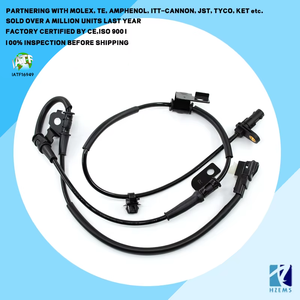HZEMS配線ハーネス防水航空プラグセンサーM12-4 5 6 8 12ポール男性と女性シールド付きPVCケーブルワイヤーアセンブリ - Product Image 3