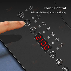 <span class=keywords><strong>Plaque</strong></span> en verre trempé 5.0kW cuisinière à induction cuisinière à induction électrique multifonction Top 2 brûleurs 9 jets brûleur cuisinière à gaz gpl - Product Image 5
