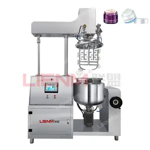 High Quality Vacuum Homogenizing Emulsifier Machine For Cosmetics Facial Creams Mixer Homogenizer Emulsifier Machine Small