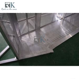 Barrière de foule télescopique en aluminium pour événements Vente d'étape de chargement forte - Product Image 5