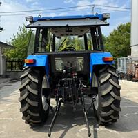 Tracteurs New And Holland 80HP avec climatisation et charrue d'occasion