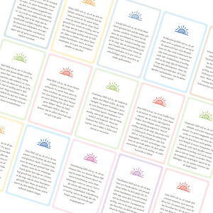 การ์ดฝึกทักษะการจัดการอารมณ์ สมอง และจิตใจ น่ารักๆ สำหรับการดูแลตนเอง บรรเทาความเครียด ความวิตกกังวลทาง<span class=keywords><strong>สังคม</strong></span> เสริมสร้างความยืดหยุ่นทางอารมณ์ - Product Image 3