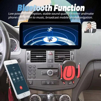 Écran Android 10,25 pouces pour autoradio Benz Classe C W204 2008 2009 2010, Carplay, GPS, navigation, lecteur multimédia vidéo
