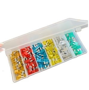 KITS DE BOÎTE EN PLASTIQUE MICRO <span class=keywords><strong>MINI</strong></span> <span class=keywords><strong>FUSIBLE</strong></span> À LAME 50PCS 80PCS 100PCS 3A 5A 10A 15A 20A 25A 30A <span class=keywords><strong>40A</strong></span> - Product Image 4