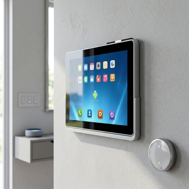Smart Home Automation 15.6 Inch Android 12 RK3568 IP65 Waterproof Wall Mount Embedded Panel Computer Industrial POE Panel PC