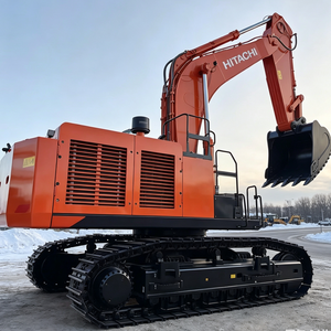 Excavadora de orugas ZX730 de gran tamaño con cazo para roca engrosado para excavación de sobredrenaje en grandes yacimientos abiertos - Product Image 5