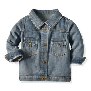 2021 Spring Autumn Kids Casual Jacket Girls Ripped Holes Jeans Coats Little Girls Denim Outerwear Costume 12M-6Y - Product Image 4
