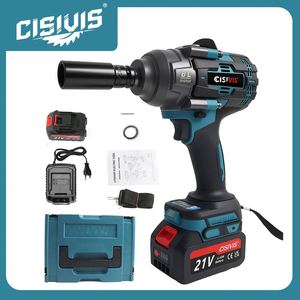 Venta al por mayor: Llave de impacto inalámbrica sin escobillas de alto torque de 700 Nm, 21 V, 1/2 pulgada, de alta resistencia, con batería de iones de litio, para reparación de automóviles - Product Image 3