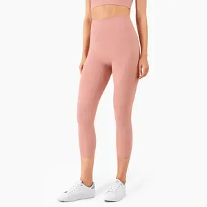 Mallas de compresión de barriga para Mujer, Ropa Deportiva de talla grande de alta calidad para Fitness y Yoga, Color sólido