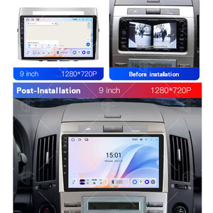 Radio Estéreo para Auto con Pantalla Táctil Incell de 1K, Android 15.0, <span class=keywords><strong>8</strong></span> Núcleos, 4G+WIFI 6, CarPlay, GPS, para <span class=keywords><strong>Toyota</strong></span> <span class=keywords><strong>Corolla</strong></span> <span class=keywords><strong>Verso</strong></span> 2004-2009 - Product Image 4