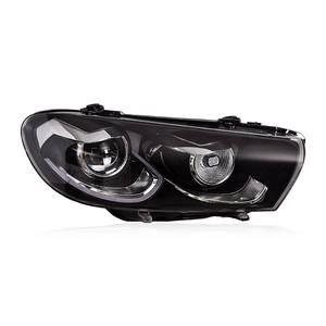 Ensemble de phares pour Volkswagen <span class=keywords><strong>Scirocco</strong></span> 2009-2014 <span class=keywords><strong>DRL</strong></span> Lentille à double faisceau LED Clignotant Séquentiel Accessoires Auto - Product Image 3