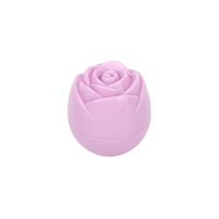 Baume à Lèvres Naturel Bio Végan Hydratant Mignon aux Fruits Cosmétique Coréen Rose Fleur Vente en Gros Joli Baume à Lèvres Bio en Vrac