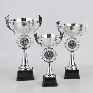 Colección Yiwu copa de metal y Copa de vástago de plástico trofeo diseño personalizado trofeos y medallas China