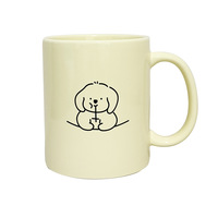 Tasse à café en porcelaine émaillée de 350 ml, cadeau pour couple, tasse à espresso réutilisable en céramique pour le thé/le lait/le latte
