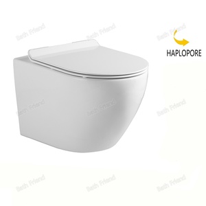Inodoro Suspendido de Doble Vórtice con Ahorro de Agua, de Cerámica Blanca, para Proyectos de Hoteles y Villas, al Mejor <span class=keywords><strong>Precio</strong></span> al por Mayor - Product Image 6