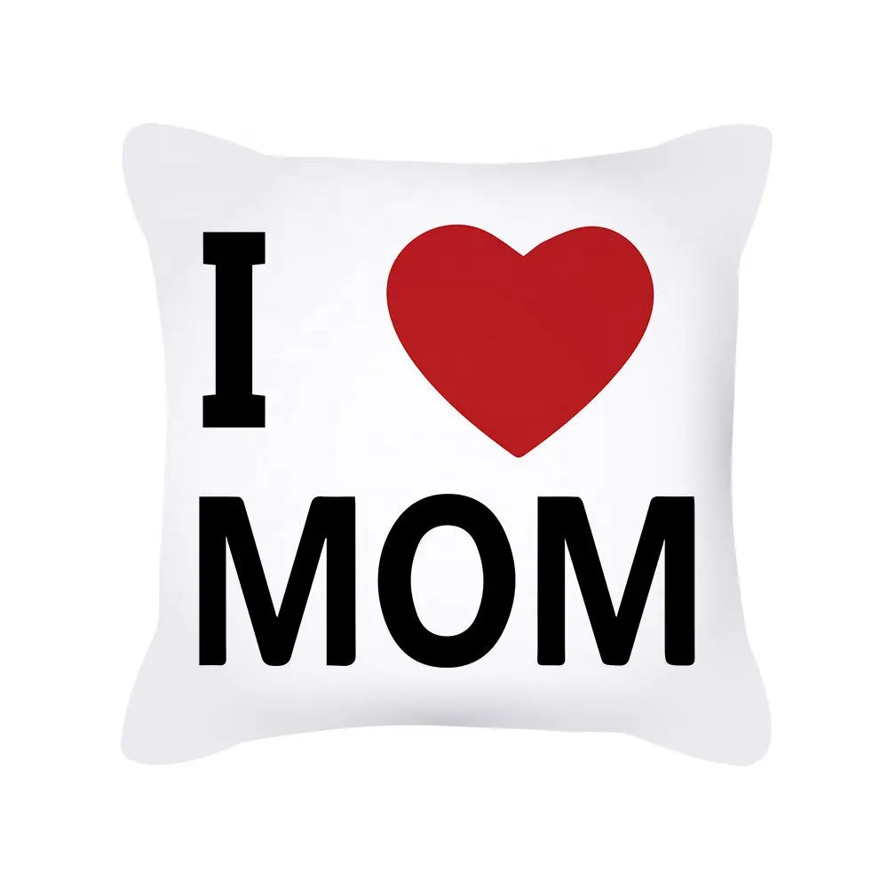 Nueva funda de almohada con foto personalizada, se puede desear un regalo para la madre, funda de cojín decorativa